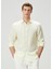 Açık Yeşil Keten Gömlek 1