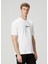 Beyaz Logo Baskılı T-Shirt 3