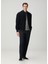 Gri Polo Yaka Sweatshirt 2