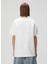 Beyaz Baskılı T-Shirt 4