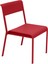 Bellevie Kırmızı Metal Bahçe Sandalyesi 1