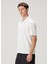 Beyaz Polo Yaka T-Shirt 3