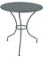 Opera Gri Metal Bahçe Masası 1