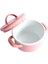 Pembe Emaye Mini Tencere 12 cm 3