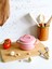 Pembe Emaye Mini Tencere 12 cm 4