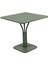 Luxembourg Pedestal Yeşil Alüminyum Bahçe Masası 1