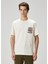 Postcard Beyaz Baskılı T-Shirt 1