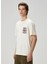 Postcard Beyaz Baskılı T-Shirt 3