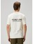 Postcard Beyaz Baskılı T-Shirt 4