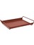 Alto Tray Bordo Metal Tepsi 1