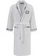 Marine Man Beyaz Pamuklu Erkek Bornoz 1