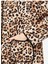 Leopar Desen Kapitone Ceket 69208 4