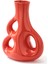 Kırmızı M Seramik Vazo 3