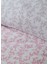 Pure Pembe Lila Çift Taraflı Tek Kişilik Nevresim Takımı 160X220 cm 4