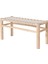 Jali Macrame Natural Bench 1