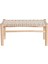 Jali Macrame Natural Bench 2