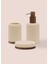 Travertine Bej 3 Parça Banyo Seti 2
