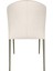 Grace Vanilla Buket Metal Ayaklı Kolçaksız Yemek Odası Sandalyesi 3