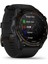 Descent MK3I Karbon Gri Dlc Titanyum 51MM Siyah Silikon Kayışlı Akıllı Saat 6