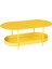 Salsa Low Table Sarı Metal Bahçe Sehpası 1