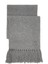 Gri Kadın Yün Şal 1