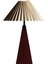 Torino Kahverengi Ahşap Abajur 1