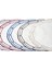 Lily 6'lı Renkli Amerikan Servis Seti 40X40 4
