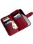 Multi Wallet iPhone 16 Plus Magenta Deri Telefon Kılıfı 2