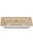 Barocco Bej Porselen Dekoratif Tabak 15 cm 2