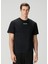 Siyah Logo Detaylı T-Shirt 1