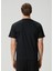 Siyah Logo Detaylı T-Shirt 4