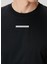 Siyah Logo Detaylı T-Shirt 5