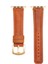 Apple Watch 42/44/45 mm Camel Deri Akıllı Saat Kordon 1