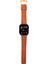 Apple Watch 42/44/45 mm Camel Deri Akıllı Saat Kordon 3