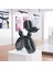 Jeff Koons Balloon Dog Siyah Heykel 2