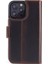 Multi Wallet iPhone 16 Dark Brown Deri Telefon Kılıfı 3