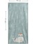 Aqua Balina Desenli Işlemeli %100 Organik Pamuklu Velur Çocuk Havlu 70 x 140 cm 3