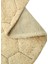 Round Honeycomb Golden Çocuk Odası Halısı 140 cm 2