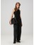 Siyah Drape Detaylı Atlet 2