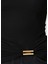 Siyah Drape Detaylı Atlet 5