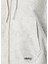Gri Kapüşonlu Fermuarlı Sweatshirt 5