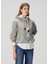 Gri Baskılı Sweatshirt 3