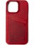 Full Wrap cc iPhone 15 Plus Magenta Deri Telefon Kılıfı 1
