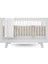 Bej Bumper Pamuklu Beşik Yan Koruma 60 x 120 cm 1