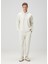 Classic Tapered Fit Açık Gri Pantolon 1