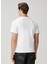 Beyaz Logo Detaylı T-Shirt 4