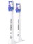 Sonicare HX6052/10 Sensitive Şarjlı Yedek Başlıkları 2'li Beyaz Diş Fırçası 1