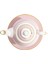 Shell Garden Floral Rose Pink Porselen Çay Seti 3