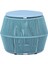 Wo Cage Mavi Turkuaz Alüminyum Bahçe Pufu 2