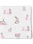 %100 Pamuk Bebe Lapin Pembe Müslin Bebek Örtüsü 70X70 cm 1
